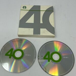 Starbucks 40th Anniversary Collection 2 CDs Aretha Lennon Beck McCartney Dylan